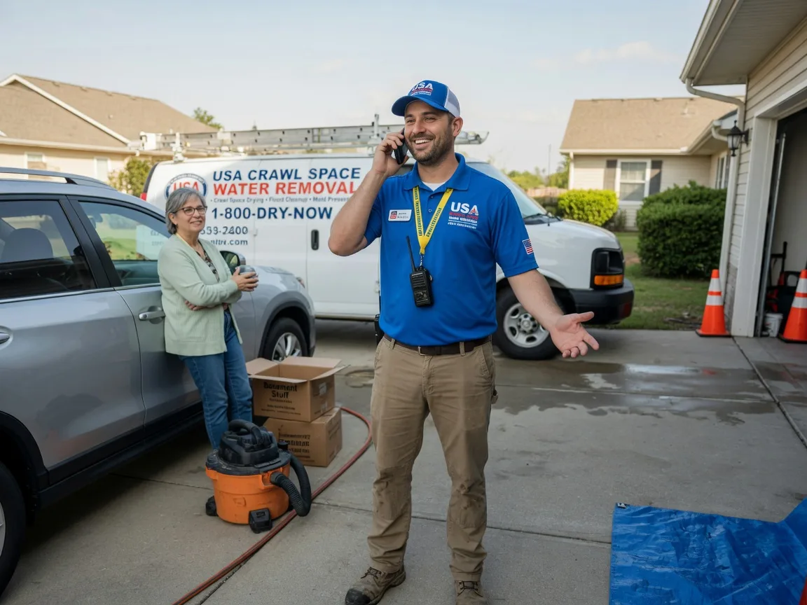 Crawl Space Water Removal Calvin, ND FAQs